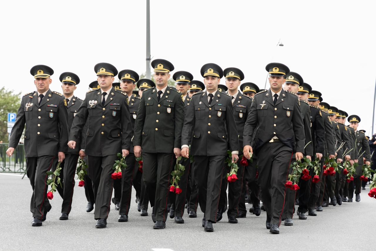 DİN heyətindən şəhidlərimizə sayğı duruşu - FOTO (VİDEO)